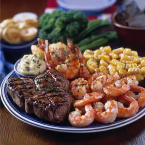 Steak and Shrimp