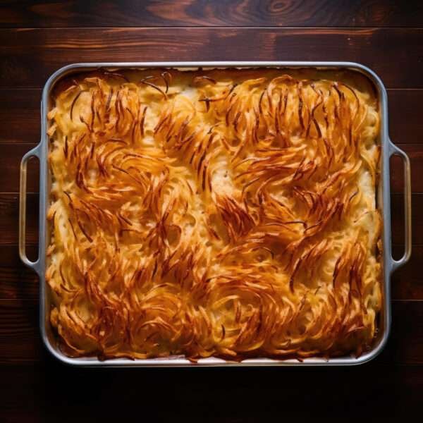 Baked Lasagna with Bolonaise sauce (beef sauce)