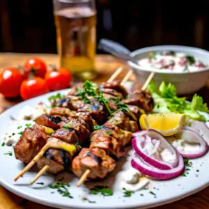 Souvlaki Beef or Chicken