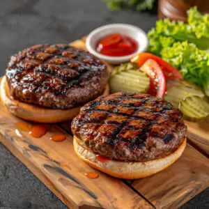 6oz Hamburger Steak with sauteed onion