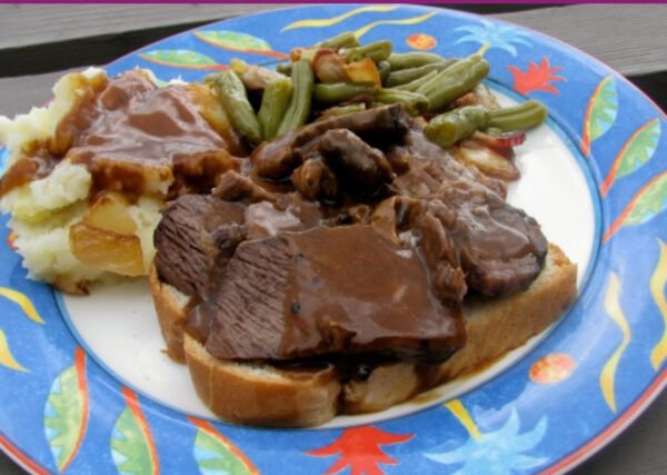 Hot Beef Sandwich