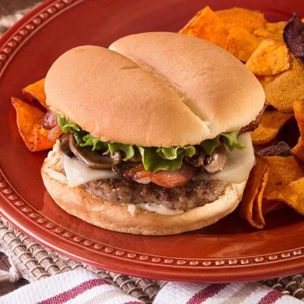 Swiss Mushroom Burger