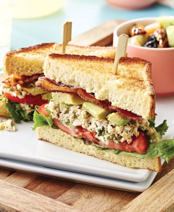 Immitated Crab Club SANDWICH