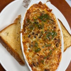 Baked Lasagna with Bolonaise sauce (beef sauce)