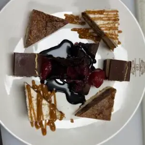 Chef's Special Petit four at Cravings and Delight