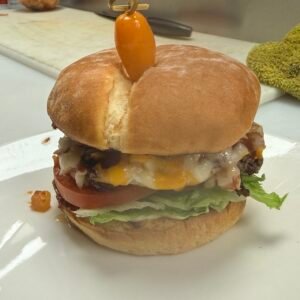 Cheese Burger plain