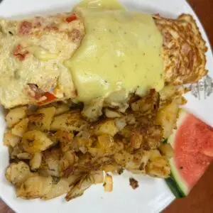 Tex Mex Omelette at Cravings and Delight