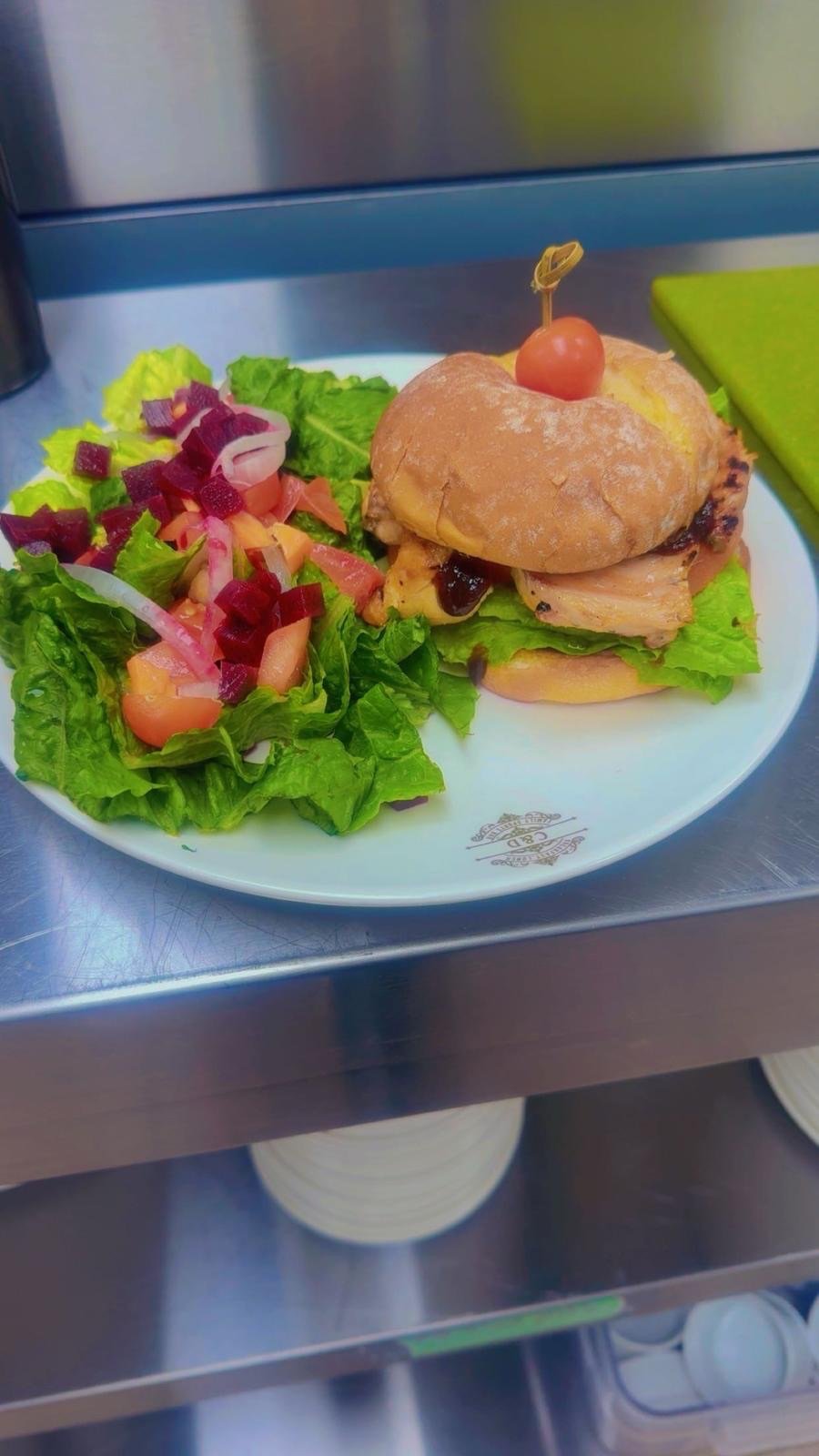 BBQ Grilled Chicken Sandwich