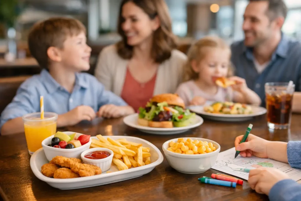 Choosing a Restaurant With Kids Meal Options