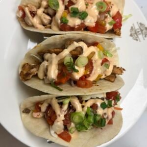 3 pieces of  6" C&D Taco