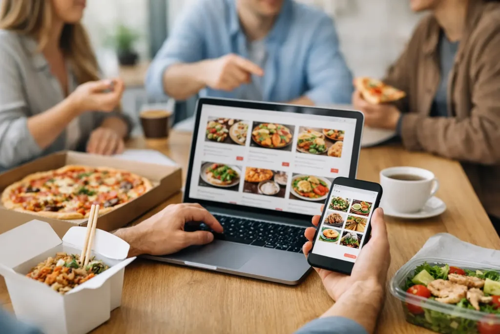 How to Order Group Meals Online Without Stress