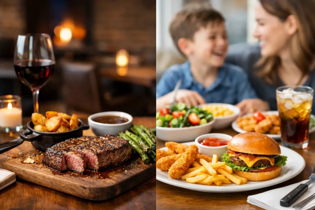 Steakhouse or Family Restaurant? Why Not Both
