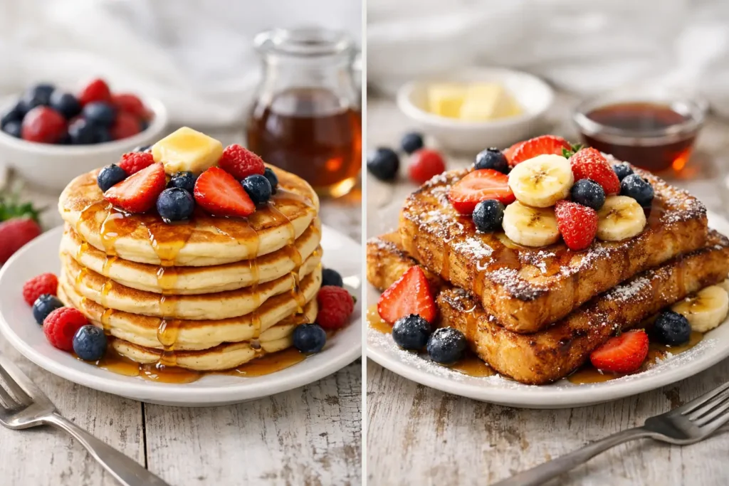 Pancakes or French Toast? Choose Your Craving
