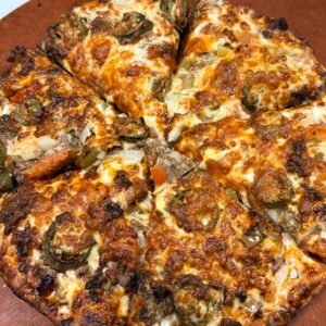 Siesta pizza at Cravings and Delight